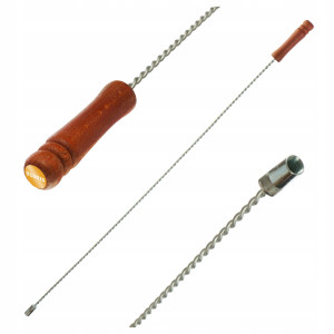 PRĘT STALOWY DO KOMINA    1.5m  skręcany